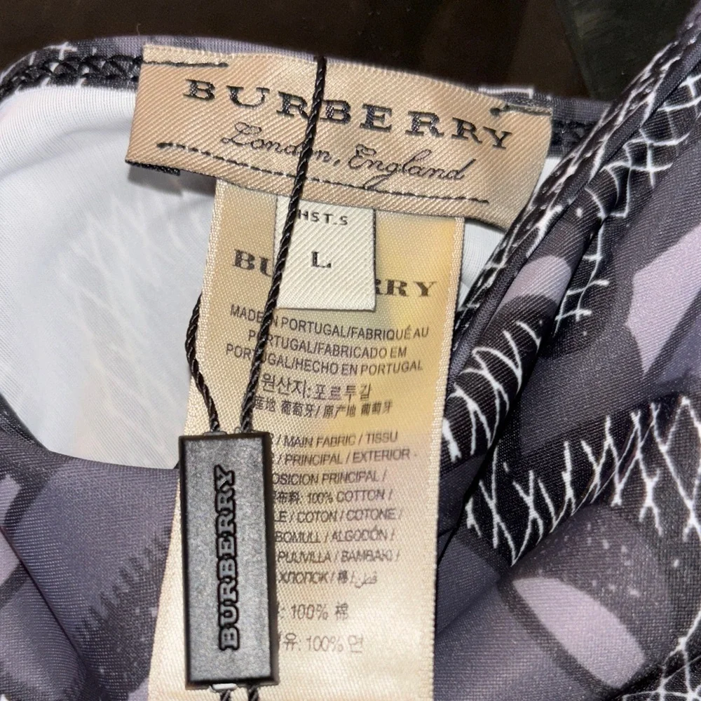 Burberry Monogram Black Sports Bra - Picture 6 of 9